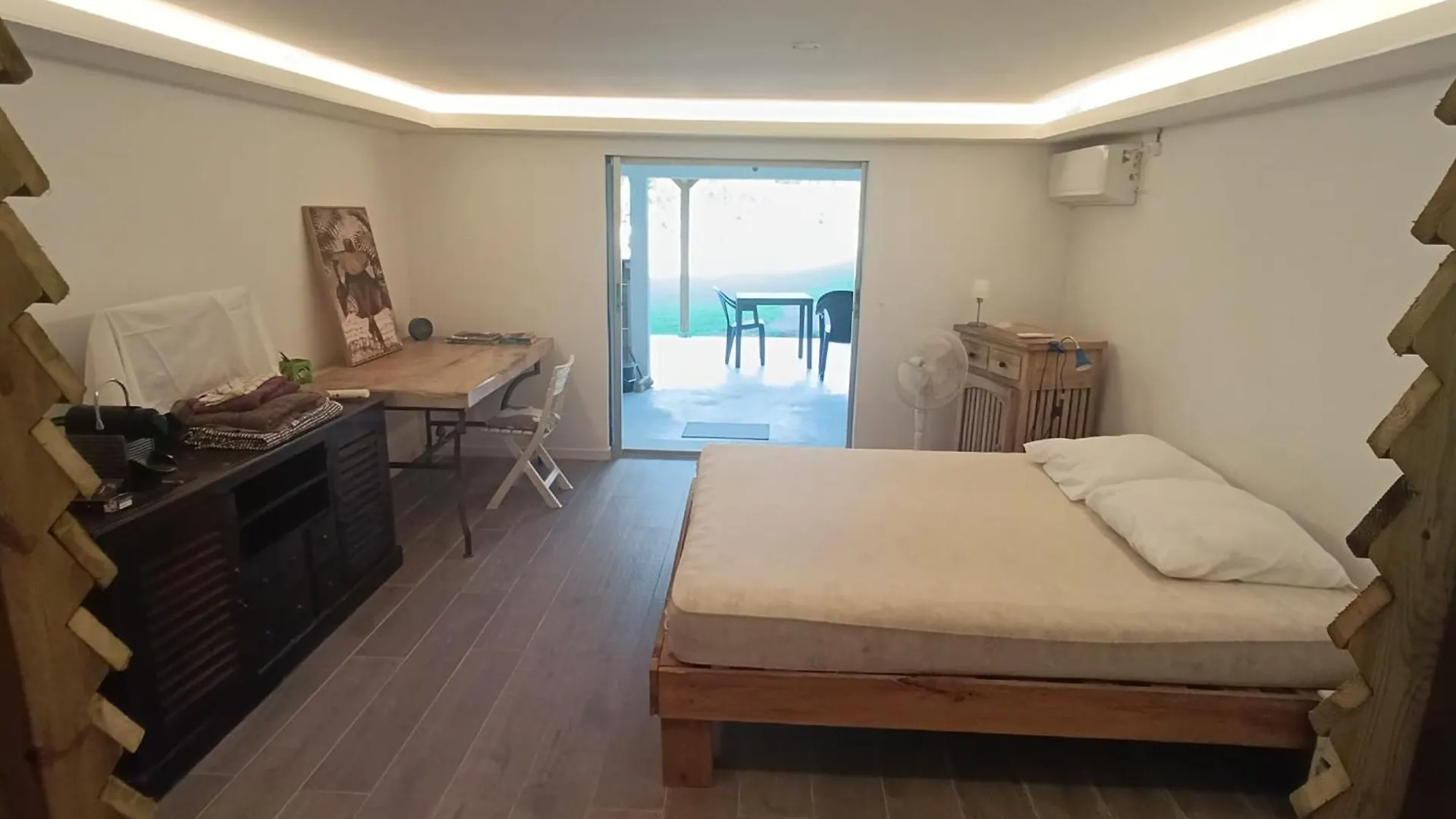 Studio Bas De Villa Dans Cadre Verdoyant Saint-Francois