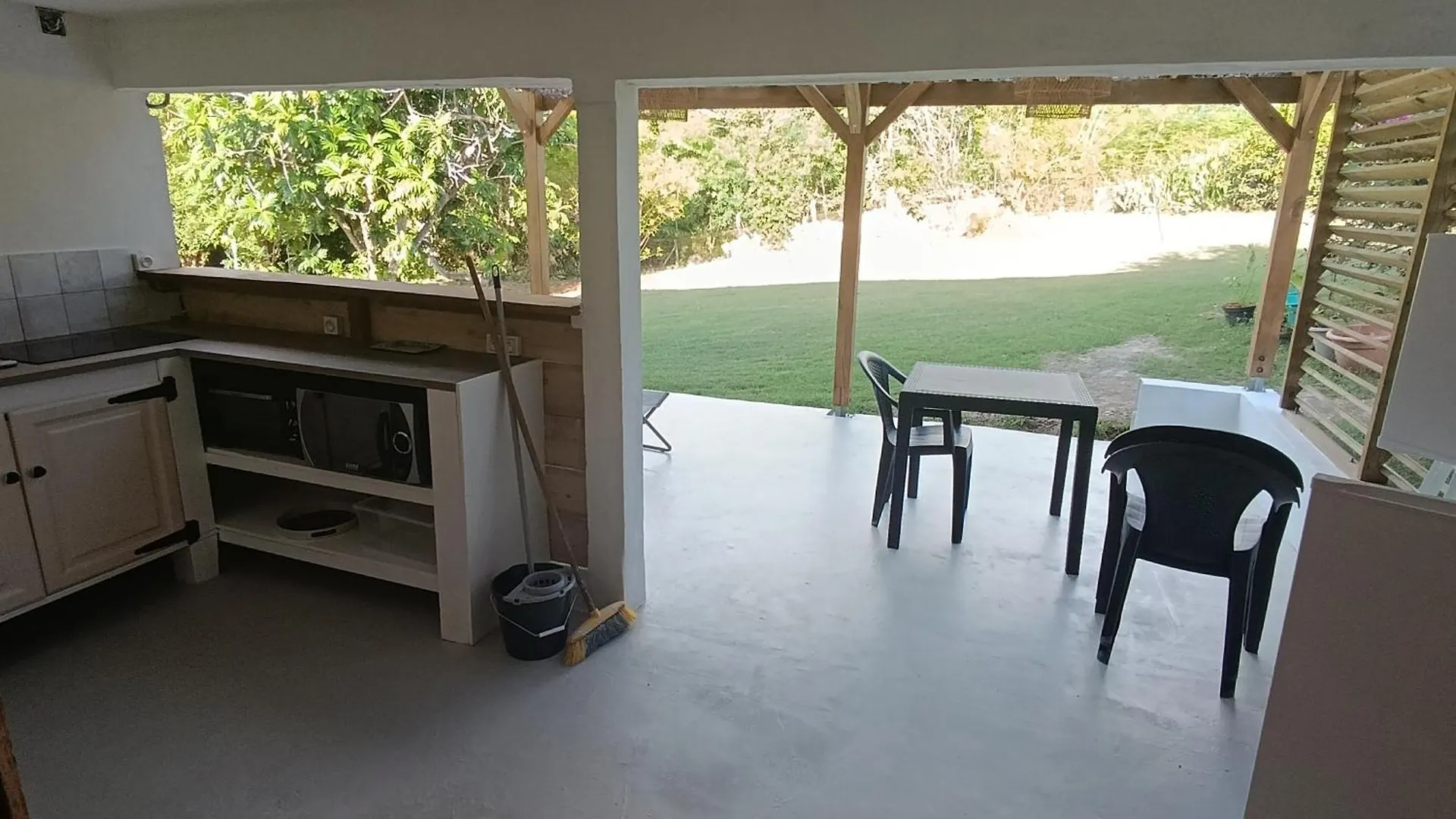 Studio Bas De Villa Dans Cadre Verdoyant Saint-Francois  Guadalupa